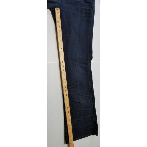 Lucky Brand Knox Sweet' N Low Stretch Dark Blue Denim Boot Jeans Women's 6/28 - Picture 4 of 16